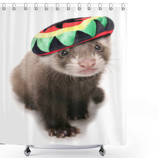 Personality  Polecat Ferret Shower Curtains