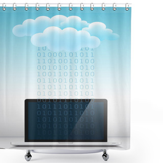 Personality  The Cloud 3 Shower Curtains