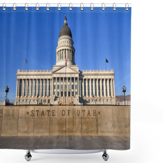 Personality  State Capitol Building, Utah Shower Curtains