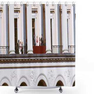 Personality  National Day In Norway Shower Curtains