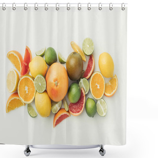 Personality  Citrus Shower Curtains