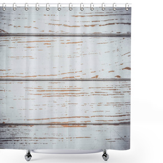 Personality  Old Plank Background Shower Curtains