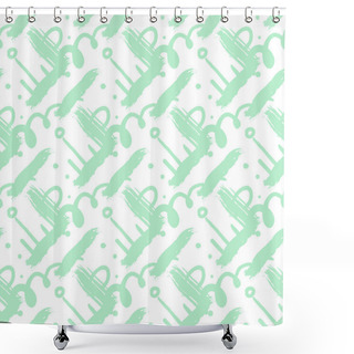 Personality  Abstract Seamless Pattern Shower Curtains