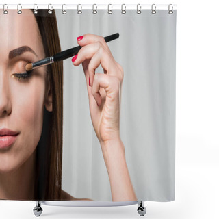 Personality  Makeup Shower Curtains