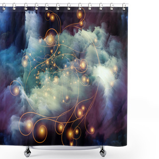 Personality  Realms Of Colors Shower Curtains