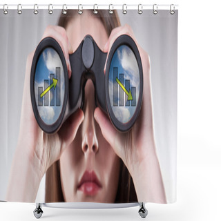 Personality  Business Vision Shower Curtains