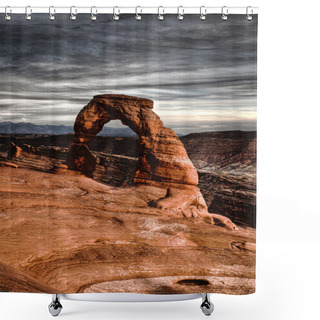 Personality  Arches National Park Shower Curtains
