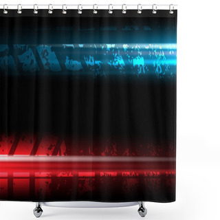 Personality  Racing Square Background, Vector Illustration Abstraction In Race Car Track Shower Curtains