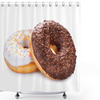 Personality  Tasty Donuts Isolated Shower Curtains