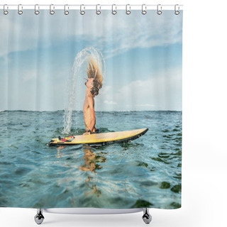 Personality  Hair Shower Curtains