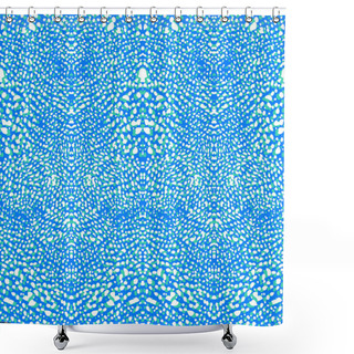 Personality  Animal Pattern Inspired By Tropical Fish Skin Shower Curtains