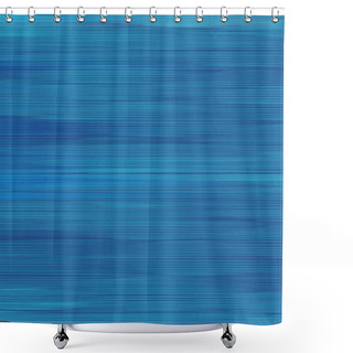 Personality  Blue Colored Abstract Background 80s Style Shower Curtains