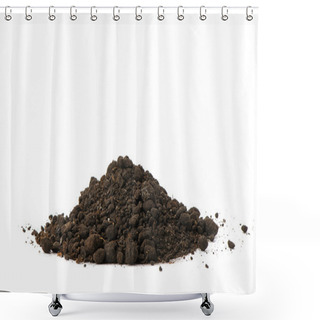 Personality  Heap Dirt Shower Curtains