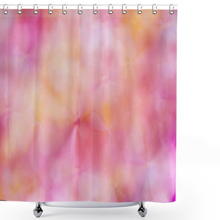 Personality  Dreamy Pastel Abstract Flower Pink Background Shower Curtains