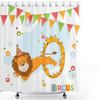 Personality  Happy Birthday. Shower Curtains