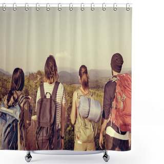 Personality  Best Friends Together  Shower Curtains