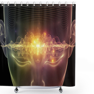 Personality  Advance Of Reason Shower Curtains