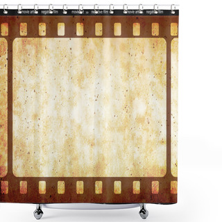 Personality  Film Strip Space Shower Curtains