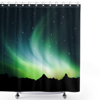 Personality  Northern Lights Shower Curtains