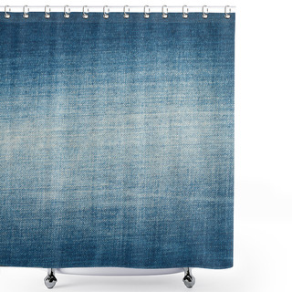 Personality  Blue Jeans Background Shower Curtains