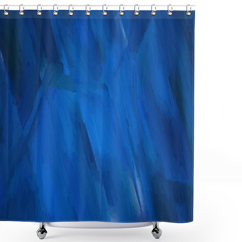 Personality  Dark Blue Texture Background Design Beautiful elegant Illustration graphic art design shower curtains