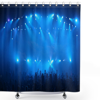 Personality  Magic Of Music Shower Curtains