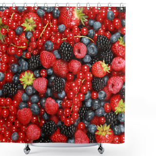 Personality  Berry Mix Shower Curtains