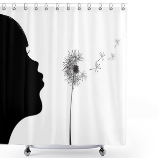 Personality  Fragility Shower Curtains