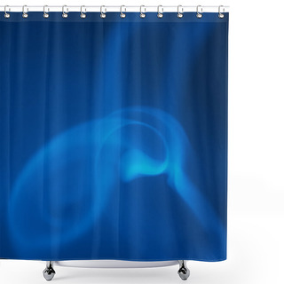 Personality  Blue Velvet Shower Curtains