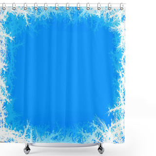 Personality  Frozen Background Shower Curtains