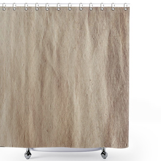 Personality  Brown Paper Shower Curtains