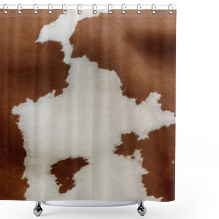 Personality  Cow Skin Texture Shower Curtains