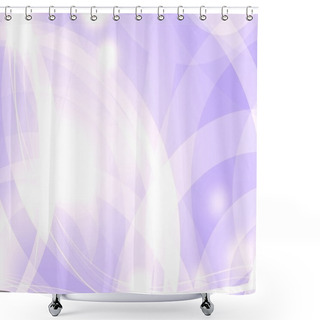 Personality  Abstract Light Violet Background Shower Curtains