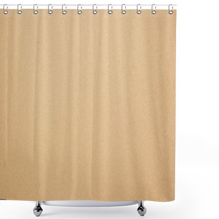 Personality  Brown Paper Eco Recycled Kraft Sheet Texture Cardboard Background Shower Curtains