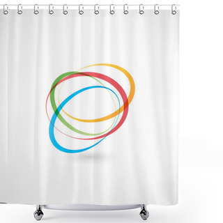 Personality  Business Design Element Shower Curtains