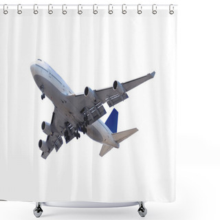 Personality  Airplane On White Shower Curtains