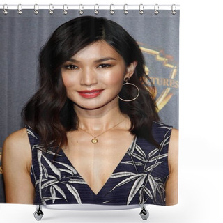 Personality  Gemma Chan In Attendance For The Warner Bros. Presentation At Cinemacon 2018, The Colosseum At Caesars Palace, Las Vegas, NV April 24, 2018  Shower Curtains