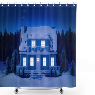 Personality  Blue Sky Over Clouds At High Altitude Shower Curtains