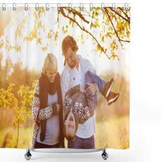 Personality  Family Spending Time Together Shower Curtains