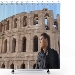 Personality  Tunisian Man Shower Curtains