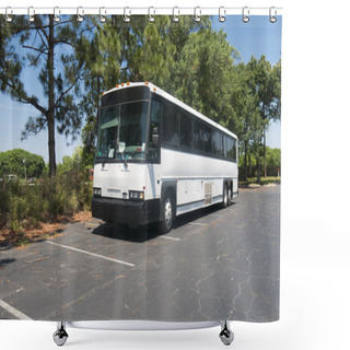 Personality  Generic Bus Shower Curtains