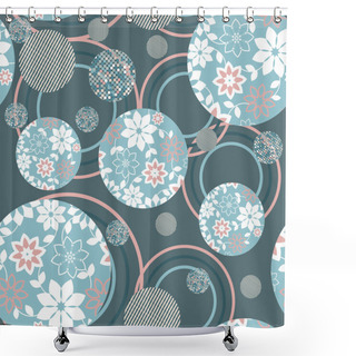 Personality  Abstract Seamless Background Shower Curtains