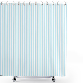 Personality  Blue Band Shower Curtains