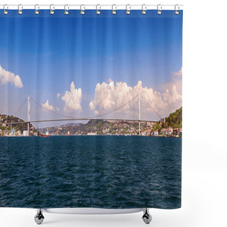 Personality  Bosphorus Bridge, Istanbul, Turkey Shower Curtains