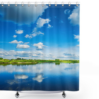 Personality  View On Riverside Shower Curtains