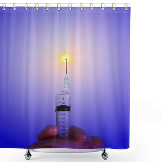 Personality  Medical Treatment Breakthrough Shower Curtains