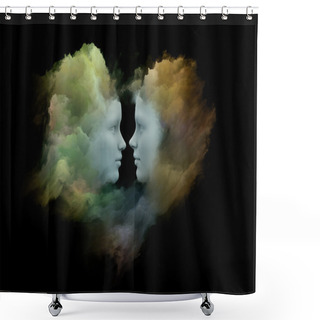 Personality  Heart Secrets Shower Curtains