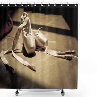 Personality  Ballet Slippers Shower Curtains