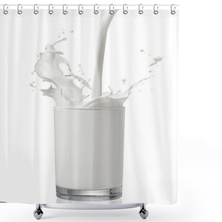 Personality  Milk Shower Curtains