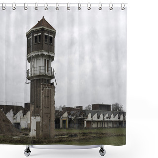 Personality  Old Dutch Textile Factory Shower Curtains